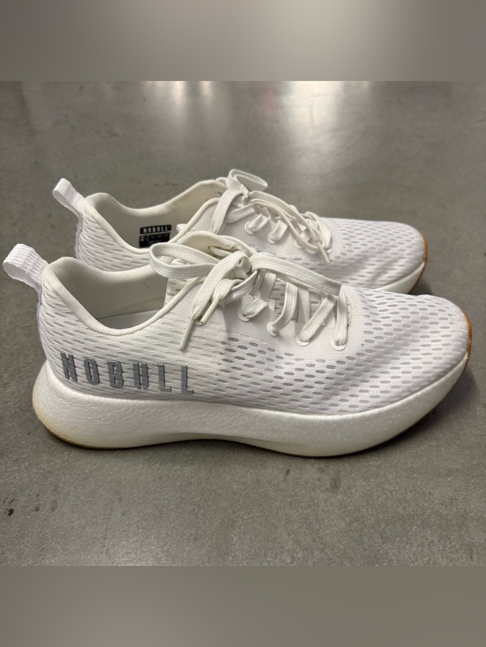 Nobull Sneakers Shoes, White, Menโs Size 12